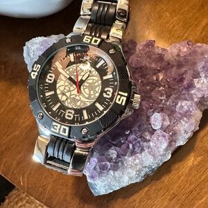 Silver Band Watch